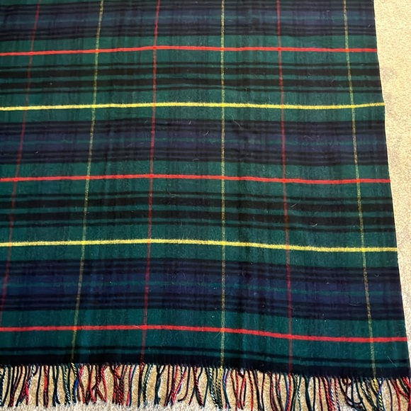 Johnston Home Reversible 100% Lambswool Blanket / Throw New w/Tags - Picture 8 of 13